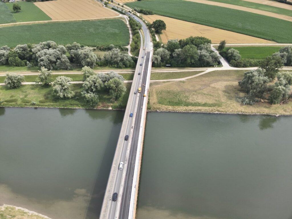 Donaubrücke (B 299) in Neustadt: Erste Etappe der Sanierung geschafft