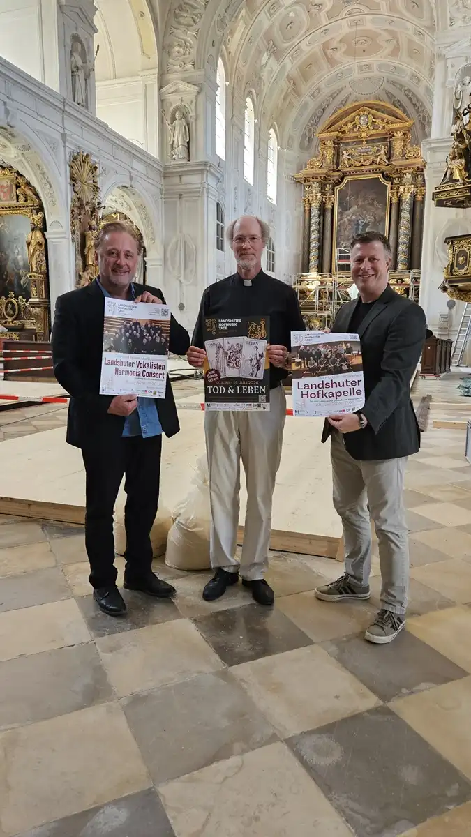 Landshuter Hofmusiktage 2026 – Geistliche Meisterwerke der Barockzeit in der wiedereröffneten Jesuitenkirche Landshuter Hofmusiktage 2026 – Geistliche Meisterwerke der Barockzeit in der wiedereröffneten Jesuitenkirche
