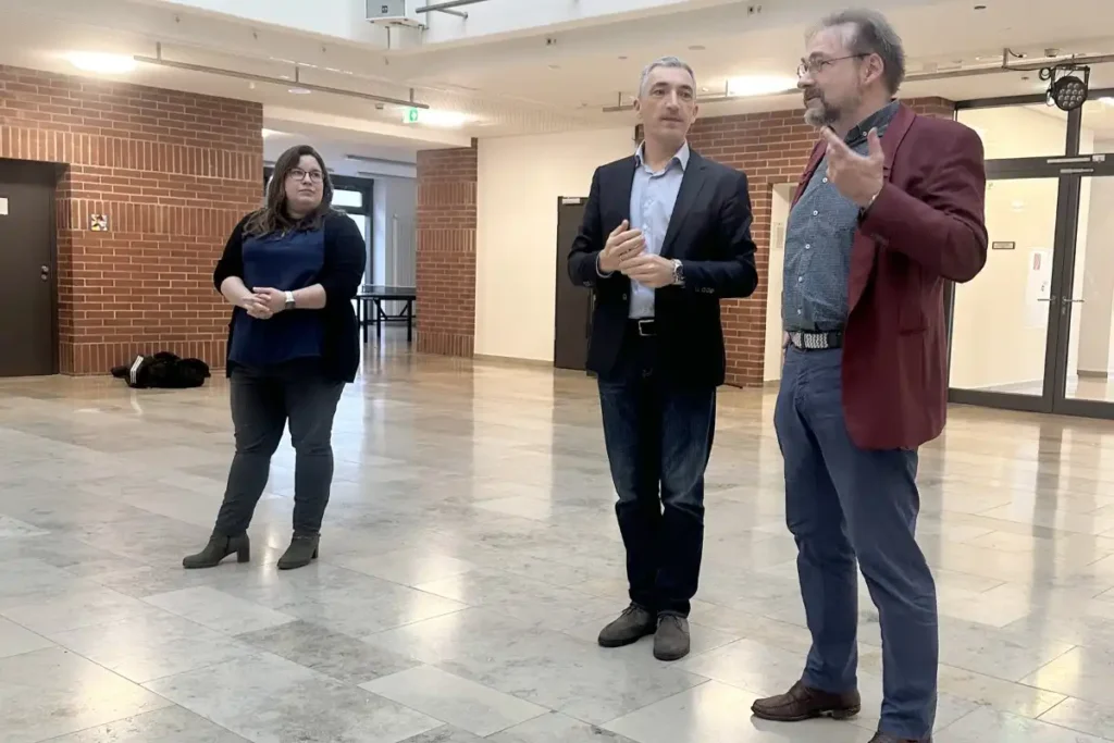 Landrat stellte sich den Fragen der Jugendlichen