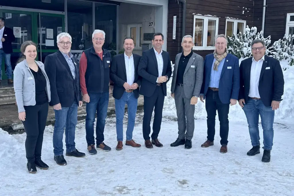 Landkreisdelegation zu Besuch bei Freunden