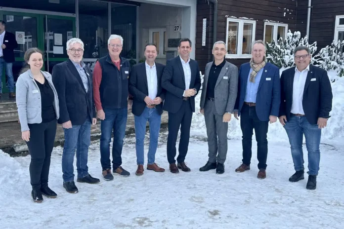 Landkreisdelegation zu Besuch bei Freunden