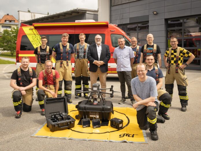 Erste Drohne für Feuerwehr und Katastrophenschutz