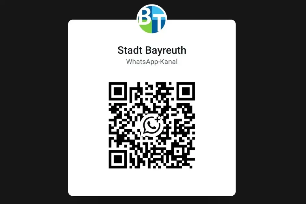 Neu: WhatsApp-Kanal der Stadt Bayreuth