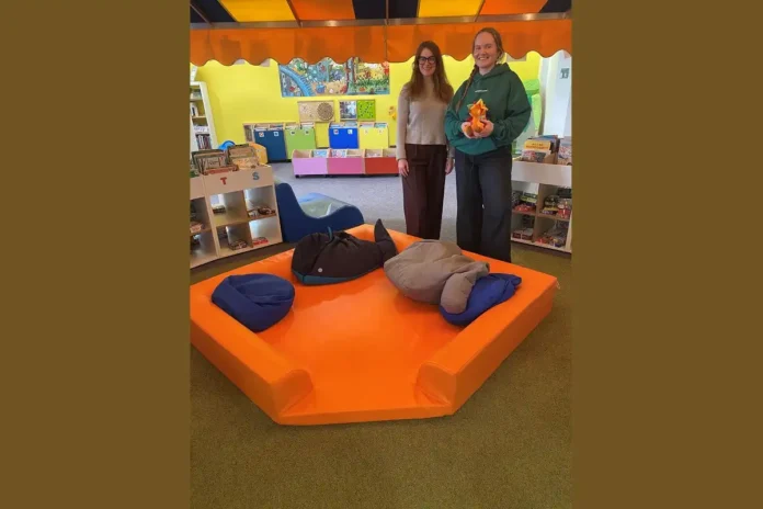 Kuschelnest für Kinderbibliothek