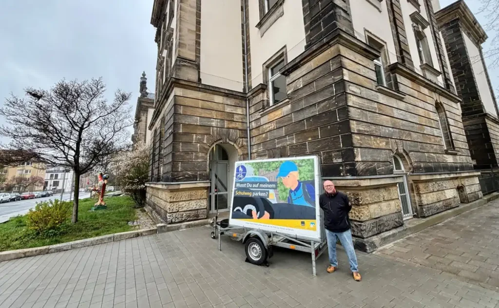Runter vom Gaspedal vor Grundschulen