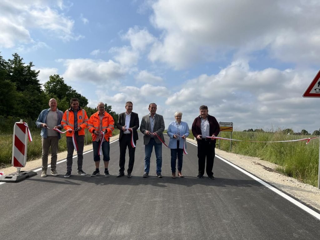 Kreisstraße AN 26 südlich von Dietenhofen wieder für Verkehr freigegeben