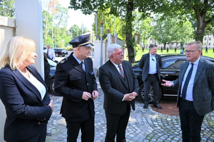 OB Starke begrüßt Bundesinnenministerin in Bamberg