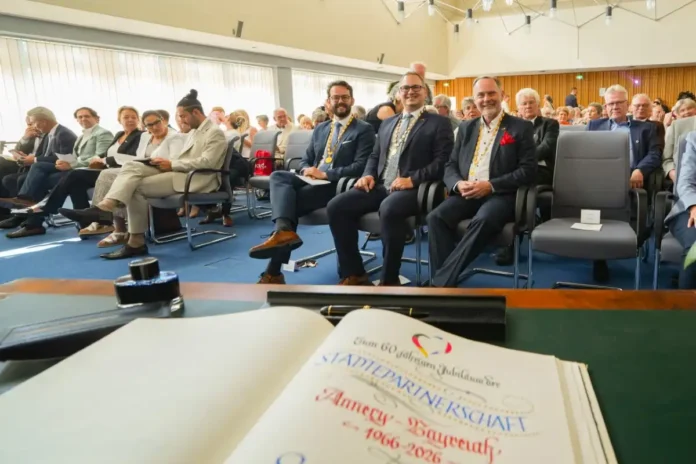 60 Jahre Freundschaft mit Annecy gefeiert