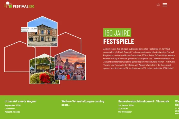 Neue Webseite zum „Festival150“ ist online
