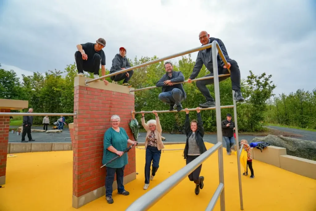 Neuer Parkour- und Bewegungspark in der Wilhelminenaue eingeweiht