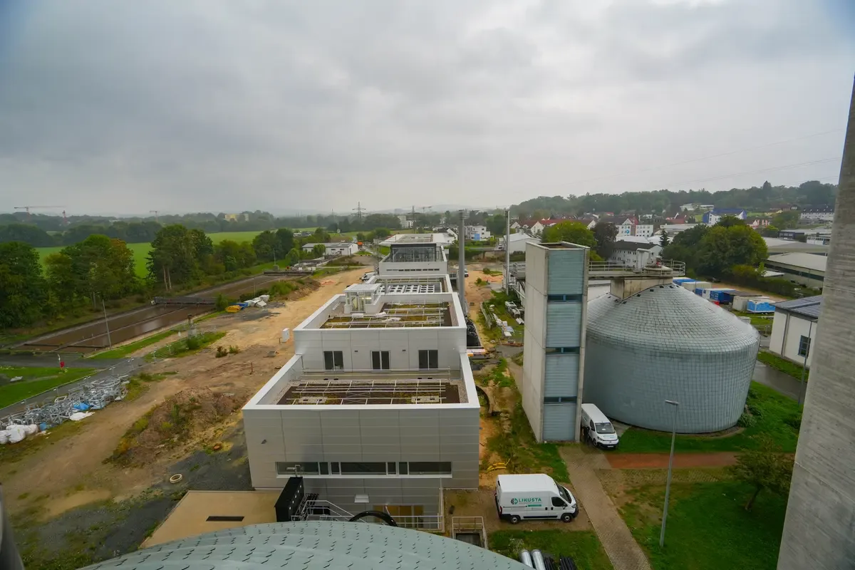 Energiezentrale auf der Zielgeraden