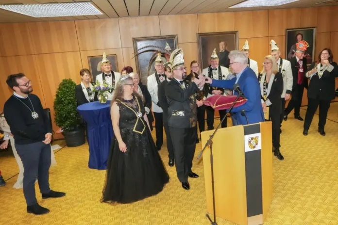 Das Prinzenpaar hat nun das Sagen