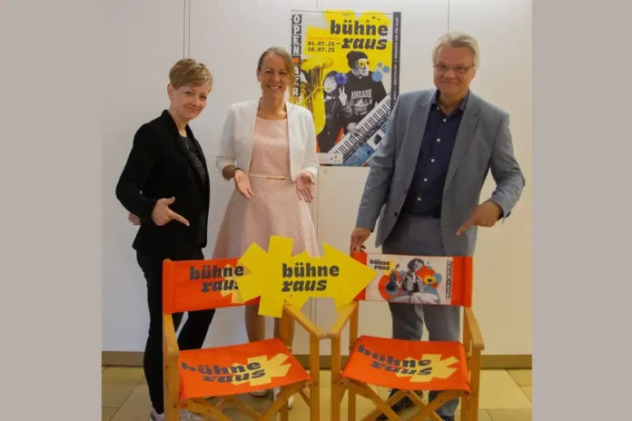 Programmübersicht „Bühne raus“ 2025