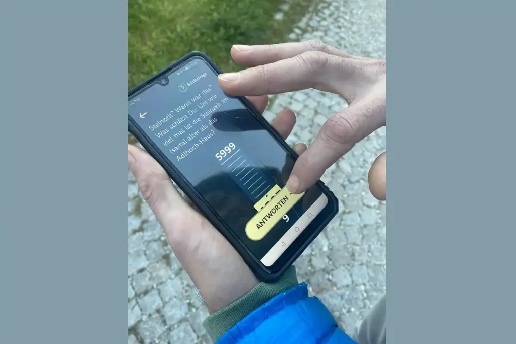 Digitale Zeitreise per App