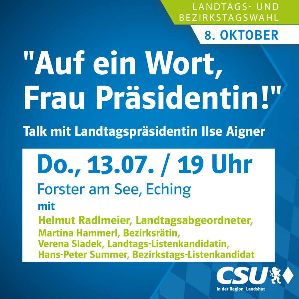 Auf ein Wort, Frau Präsidentin!