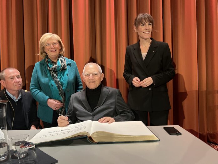 13. Deutsch-Deutsche Filmtage mit Dr. Wolfgang Schäuble