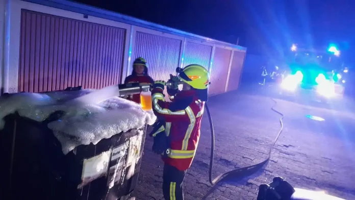 Silvesterbilanz der Landshuter Feuerwehr - verhältnismäßig ruhiger Jahreswechsel für die Feuerwehr in der Stadt Landshut