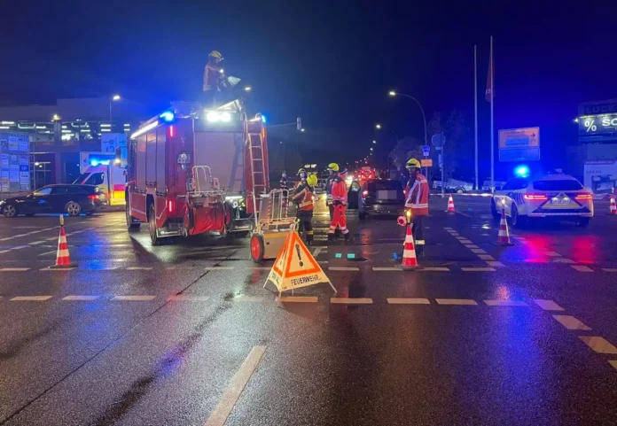 Mehrere Verkehrsunfälle an der 