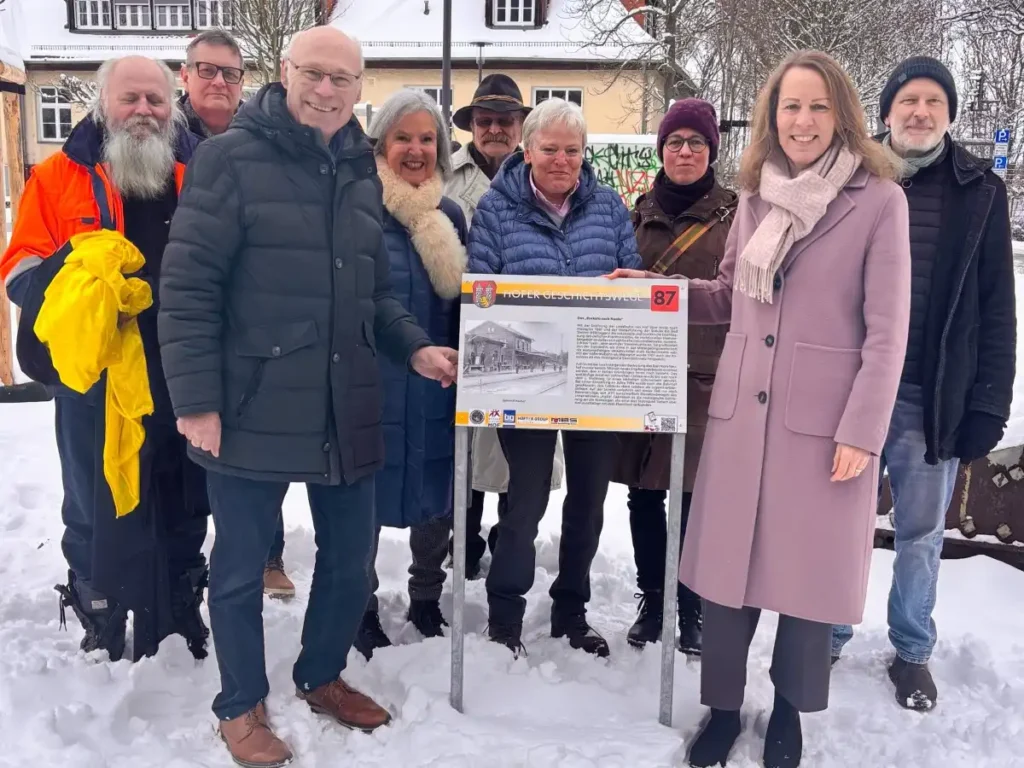 Hofer Geschichtsweg wächst – Langnamenverein gibt Einblicke in Historie
