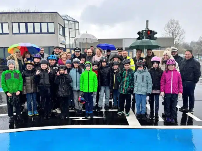 Verkehrsübungsplatz eröffnet – Verkehrserziehung auf ehemaligem Autohausgelände