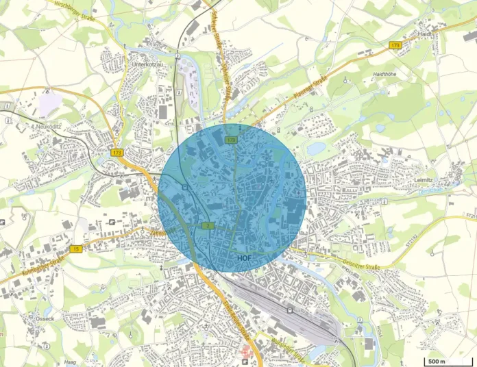 Stadt Hof und Polizei weisen auf temporäres Drohnen-Flugverbot in der Innenstadt hin Stadt Hof und Polizei weisen auf temporäres Drohnen-Flugverbot in der Innenstadt hin