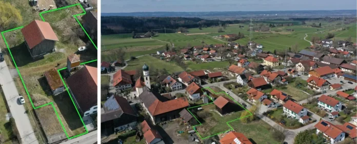 Grosszügiges Baugrundstück im Ortskern von Haunshofen Traumgrundstück in Haunshofen, Gemeinde Wielenbach