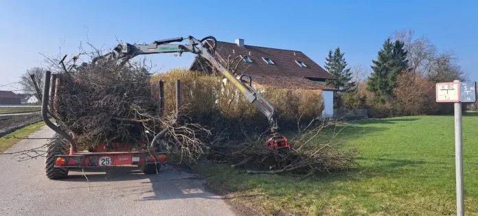 Stadt bietet Hackgutabholdienst an