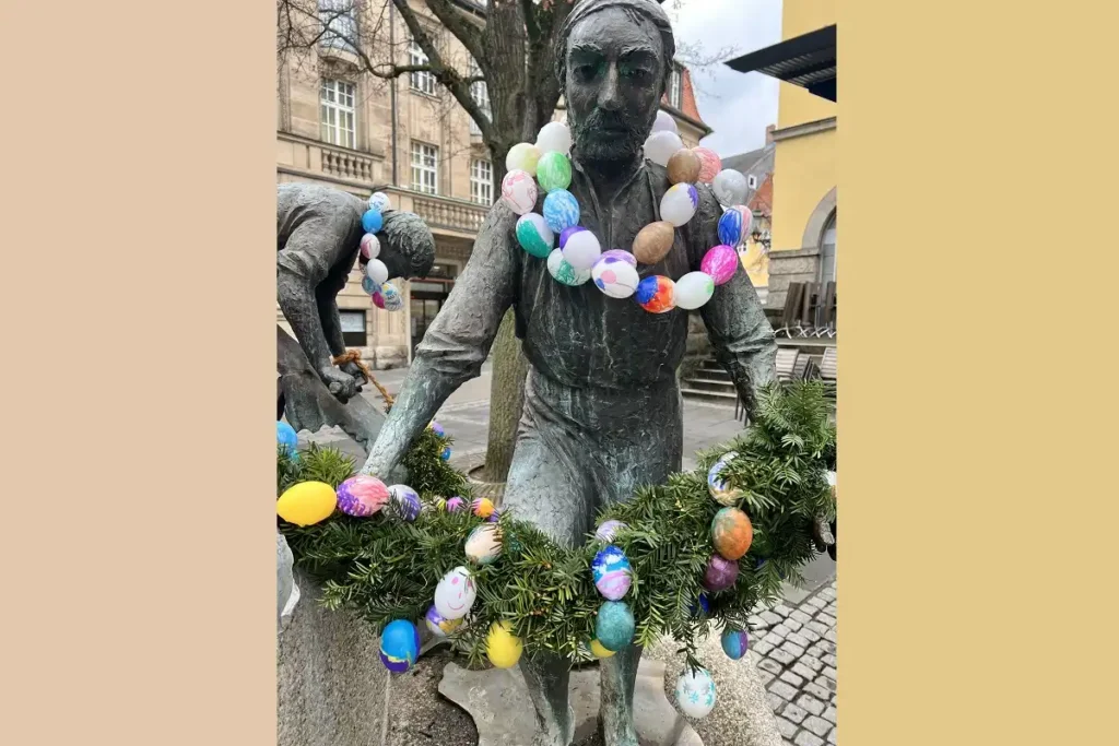 Osterbrunnen läuten den Frühling ein