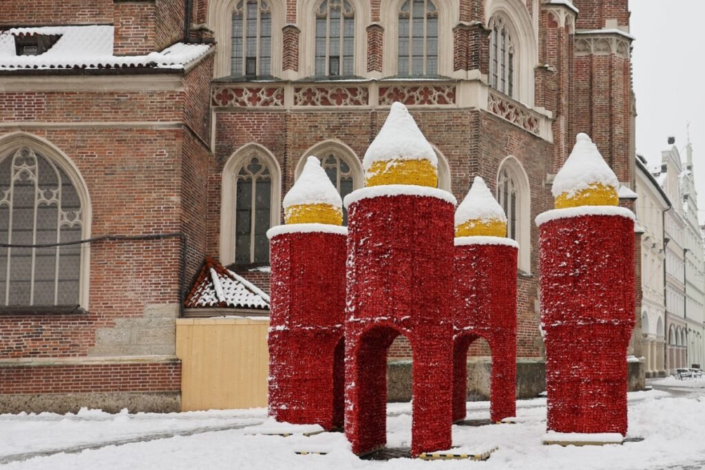 Premiere für den XXL-Adventskranz