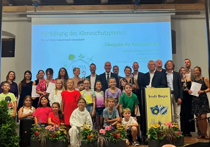 Fünf Projekte mit dem Klimaschutzpreis 2024 ausgezeichnet