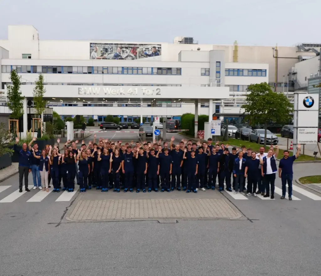 Ausbildungsstart im BMW Group Werk Landshut