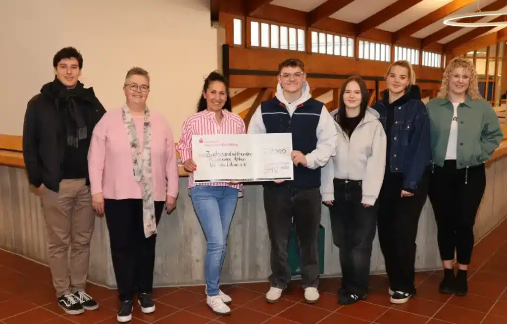 Eine Aktion voller Freude