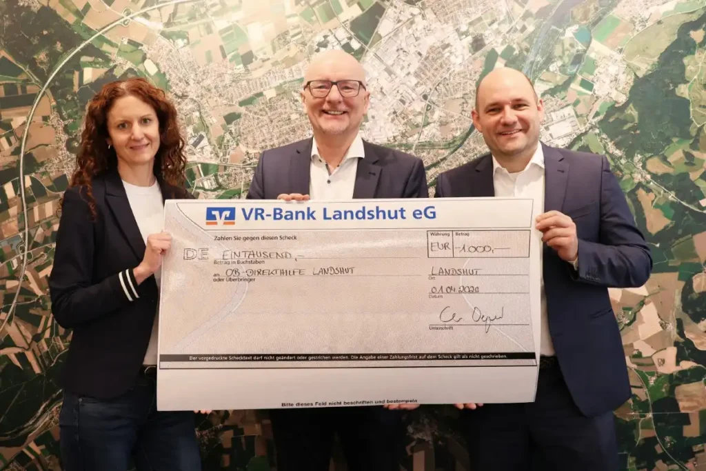 HIGHTECH-UNTERNEHMEN VX INSTRUMENTS SPENDET 1000 EURO