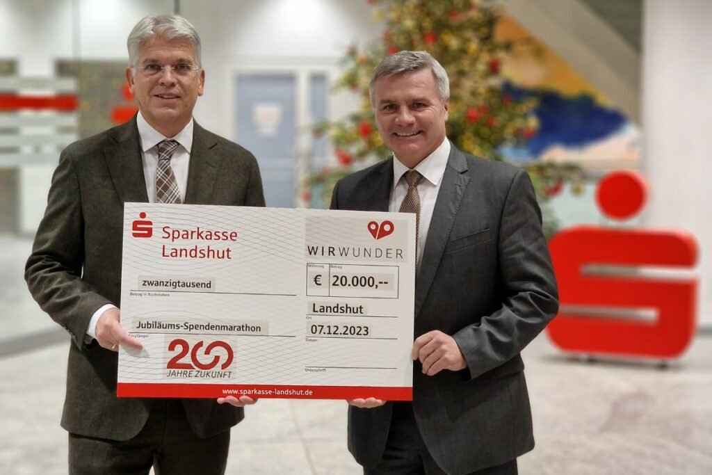 Neuer Rekord: Über 146.000€ an Spenden für den guten Zweck.