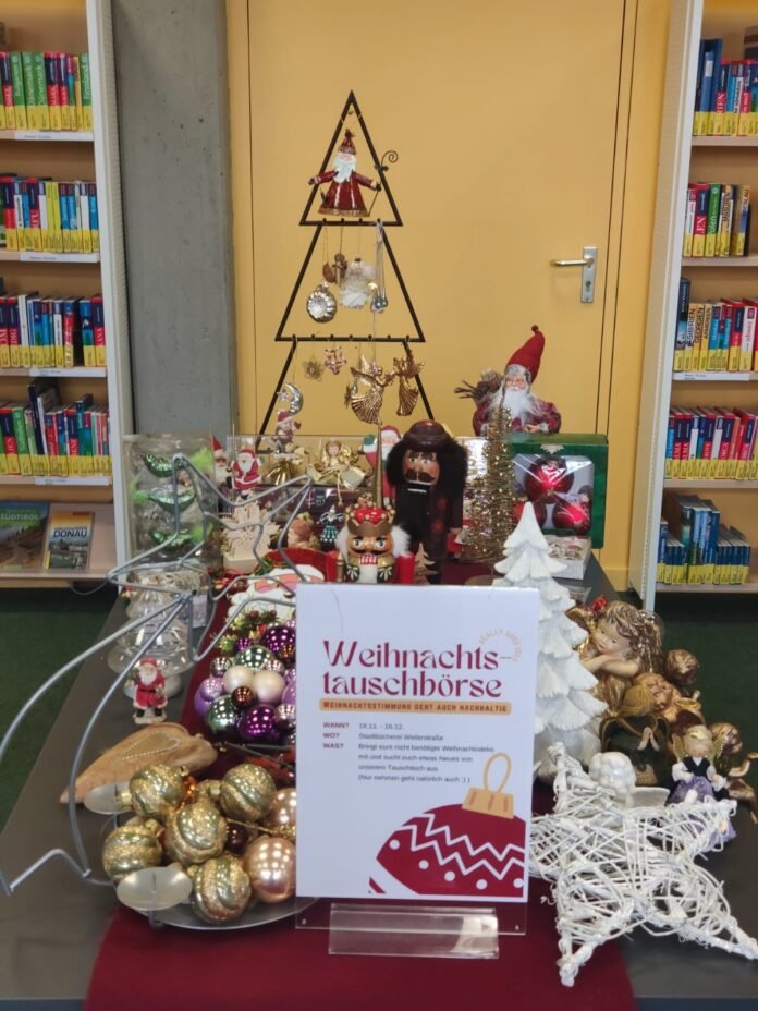 PM Stadt - Weihnachtstauschbörse in der Stadtbücherei Weilerstraße
