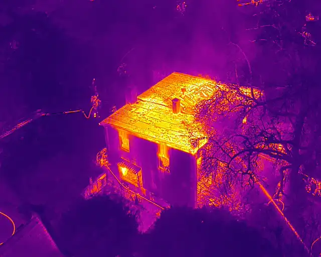 Wohnhausbrand am Dräxlmeierweg am Landshuter Hofberg