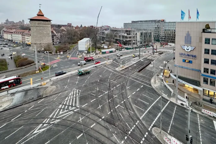 Verkehrsfreigabe Rathenauplatz