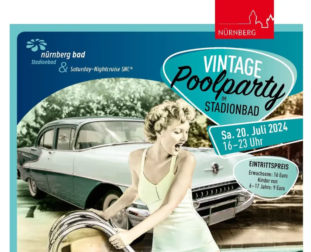 Vintage Poolparty 2024 - bereits zum zehnten Mal!