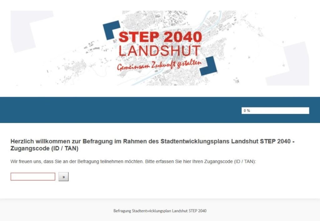 PM Stadt - Online-Umfrage zur Stadtentwicklung: 7.500 Landshuter erhalten Anschreiben in den kommenden Tagen
