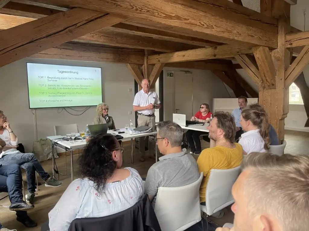 BEHINDERTENBEIRAT TRAF SICH ZUR DELEGIERTENVERSAMMLUNG