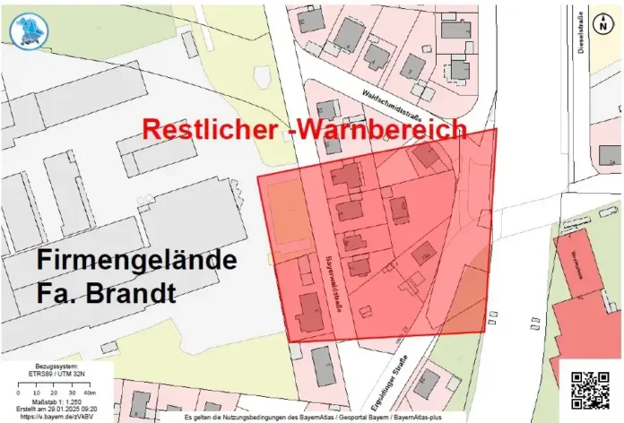 Grundwasserverunreinigung im Industriegebiet