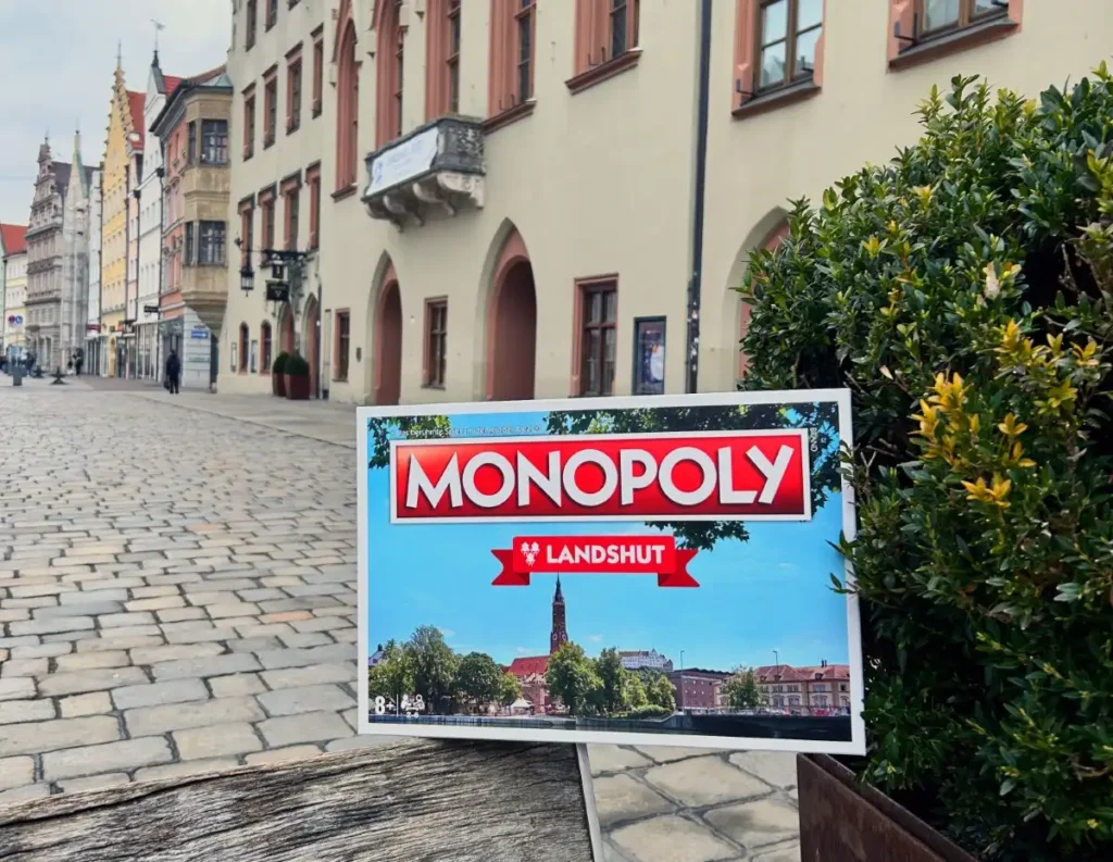Oster-Aktion für das Landshut-Monopoly