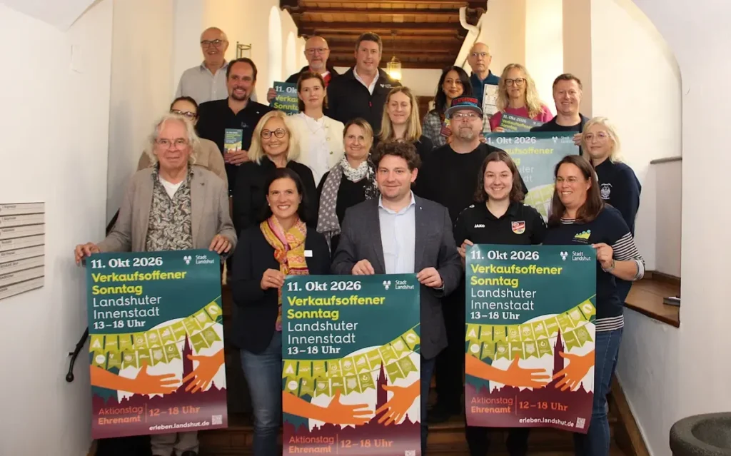 Ehrenamt und Einkaufen in der Innenstadt