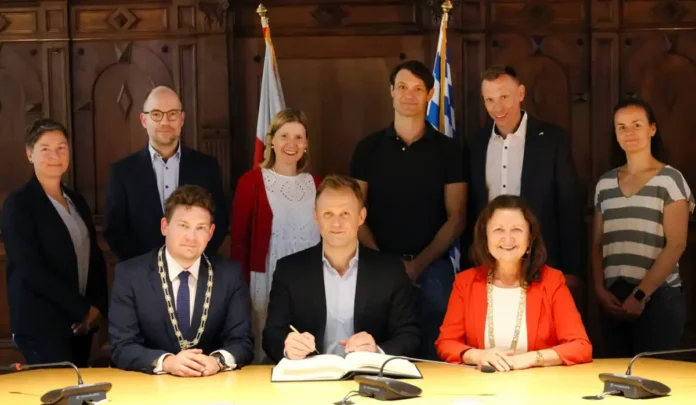 JUDO-OLYMPIASIEGER ZU GAST IM RATHAUS
