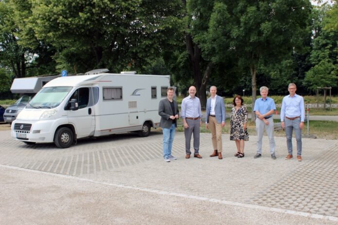 Wohnmobilstellplatz an der Grieserwiese offiziell eröffnet