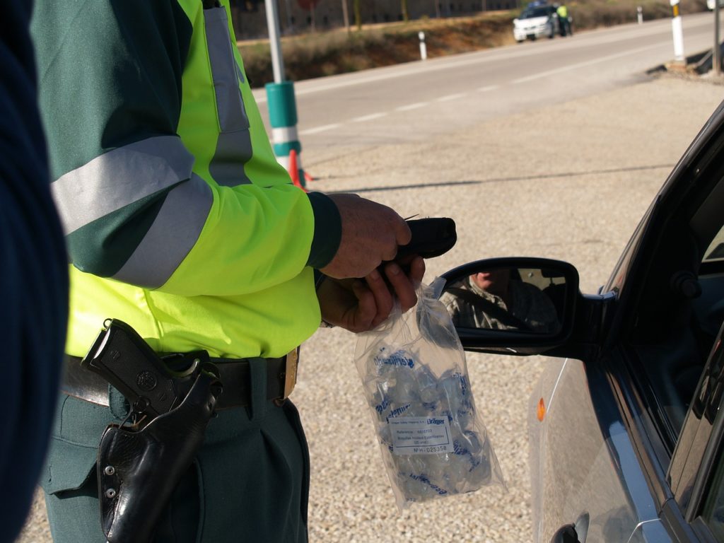 Alkoholtest Polizei Polizeikontrolle