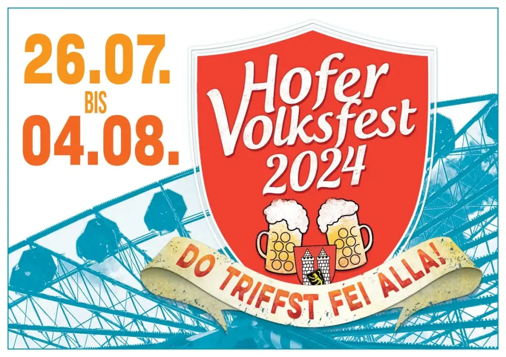 Rahmenprogramm des Hofer Volksfests 2024